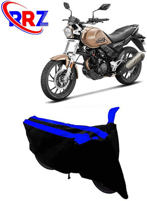 RRZ Waterproof Two Wheeler Cover for Hero(Xpulse 200T, Black, Blue)