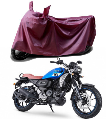 THE REAL ARV Waterproof Two Wheeler Cover for Yamaha(FZ-X, Maroon)
