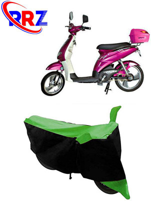 RRZ Waterproof Two Wheeler Cover for Avon(E Lite, Black, Green)
