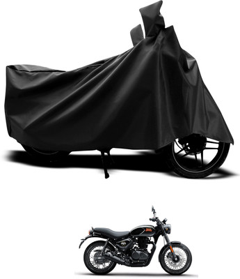 PAGORA Waterproof Two Wheeler Cover for Royal Enfield(Hunter 350, Black)