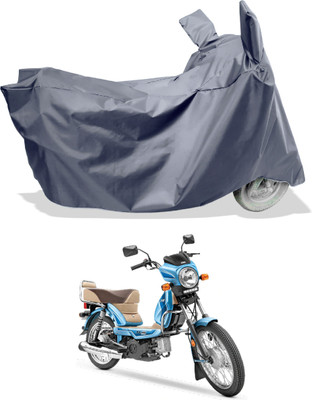 Amexride Two Wheeler Cover for TVS(Heavy Duty BS6, Grey)