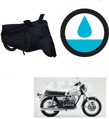 DeepShakshi AUTOMOTIVE Waterproof Two Wheeler Cover for Yamaha(RD 350, Black)