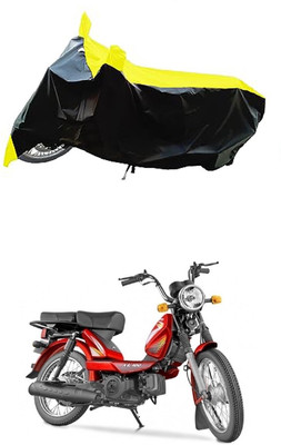 VESMEI Two Wheeler Cover for TVS(XL 100 Heavy Duty BS6, Yellow)