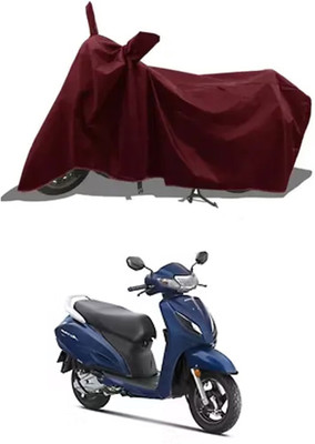 RRZ Two Wheeler Cover for Honda(Activa 3G, Maroon)