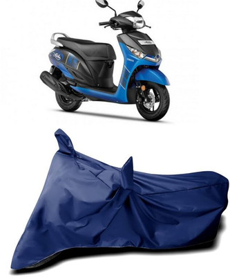AASHTIK MART Two Wheeler Cover for Yamaha(Alpha, Blue)
