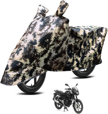 Euro Care Waterproof Two Wheeler Cover for Bajaj(Pulsar 180 DTS-i, Silver)