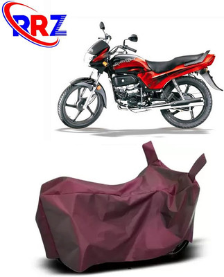 RRZ Waterproof Two Wheeler Cover for Hero(Passion Plus, Maroon)