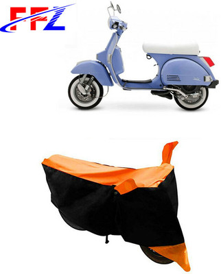 FFZ Waterproof Two Wheeler Cover for LML(Star Euro, Black, Orange)