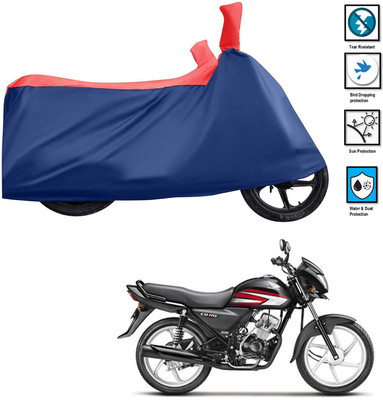 PAGORA Waterproof Two Wheeler Cover for Honda(Dream, Red)