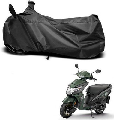 DeepShakshi AUTOMOTIVE Waterproof Two Wheeler Cover for Honda(Dio, Black)