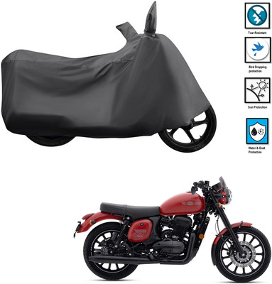 PAGORA Waterproof Two Wheeler Cover for JAWA(42 BS6, Grey)