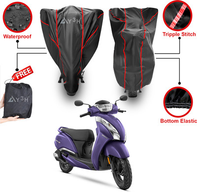 Y3H Waterproof Two Wheeler Cover for TVS(Jupiter 125, Grey)