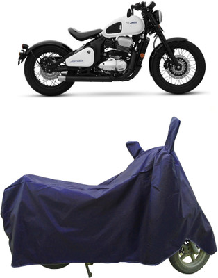 Coxtor Waterproof Two Wheeler Cover for Triumph(Bobber 350, Blue)