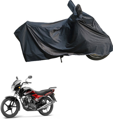 Motodreka Waterproof Two Wheeler Cover for Yamaha(YBR 110, Black)