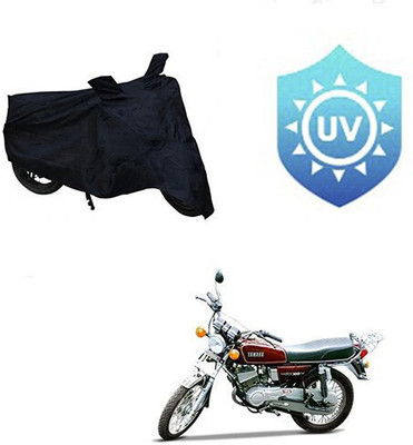 SK AUTO Waterproof Two Wheeler Cover for Yamaha(RX 100, Black)