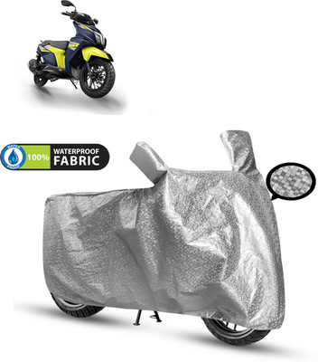 CODOKI Waterproof Two Wheeler Cover for TVS(Ntorq 125, Silver)