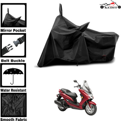 KEDIT Two Wheeler Cover for 22Motors(Black)