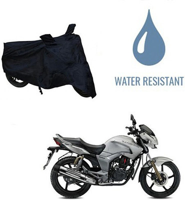 DeepShakshi AUTOMOTIVE Waterproof Two Wheeler Cover for Hero(Hunk, Black)