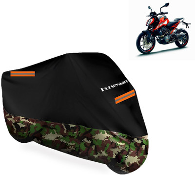Horseyaart Waterproof Two Wheeler Cover for KTM(125 Duke, Multicolor)
