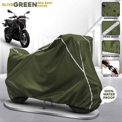 OliverX Waterproof Two Wheeler Cover for Bajaj(Pulsar N160, Green)