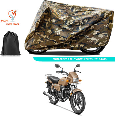 GOSHIV-car and bike accessories Waterproof Two Wheeler Cover for Hero(Splendor Plus, Yellow)