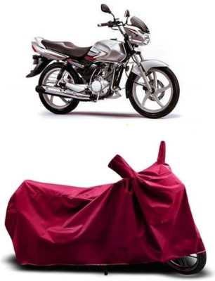 Coxtor Waterproof Two Wheeler Cover for Suzuki(Zeus, Maroon)