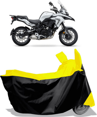 Amexride Two Wheeler Cover for Benelli(TRK 502, Multicolor)
