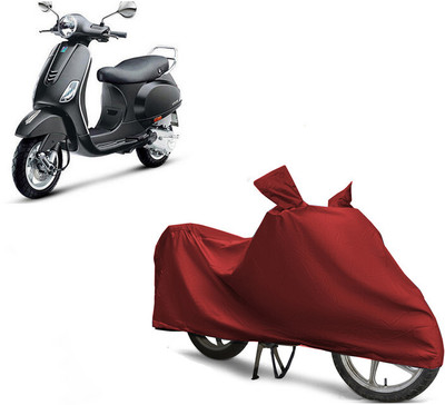 EGAL Waterproof Two Wheeler Cover for Vespa(VXL 125 BS6, Maroon)