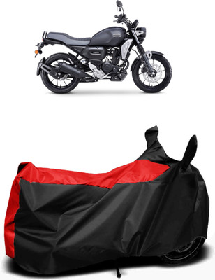 MMSSTAR Waterproof Two Wheeler Cover for Yamaha(FZ-X, Red, Black)