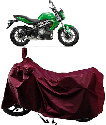 DeepShakshi AUTOMOTIVE Two Wheeler Cover for Yamaha(SuperSport, Maroon)