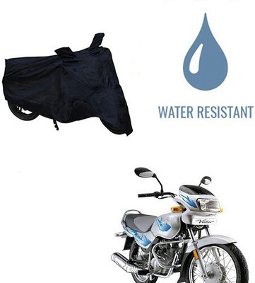 DeepShakshi AUTOMOTIVE Waterproof Two Wheeler Cover for TVS(Victor GLX, Black)