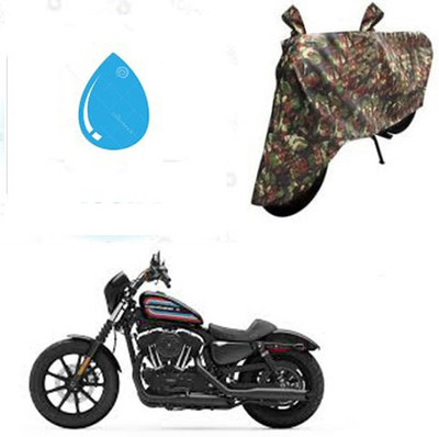 DeepShakshi AUTOMOTIVE Waterproof Two Wheeler Cover for Harley Davidson(XL 1200, Multicolor)