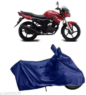 Mdstar Waterproof Two Wheeler Cover for Yamaha(SZ X, Blue)