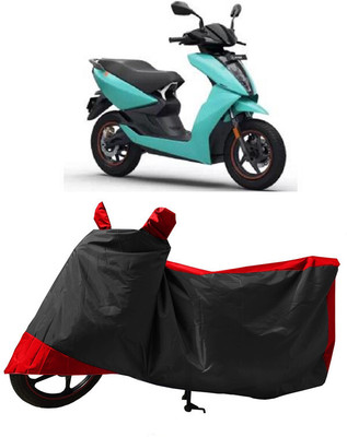 GROFATIK Two Wheeler Cover for Ather(450 X, Red)