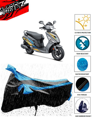 J S R Waterproof Two Wheeler Cover for Hero(Maestro Edge, Blue)