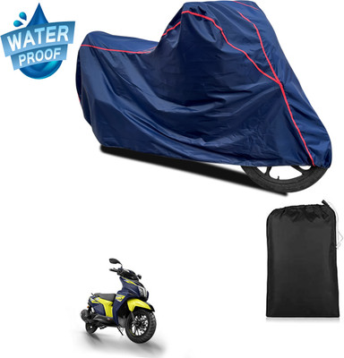 PAGORA Waterproof Two Wheeler Cover for TVS(Ntorq 125, Blue)