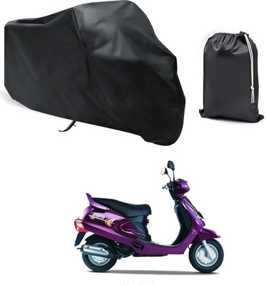 PAGORA Waterproof Two Wheeler Cover for Mahindra(Duro 125, Black)