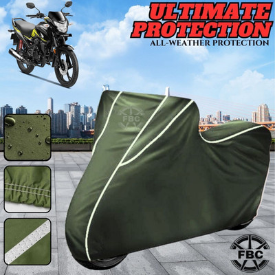 AutoGalaxy Waterproof Two Wheeler Cover for Honda(SP 125, Green)