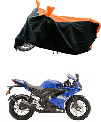 DeepShakshi AUTOMOTIVE Waterproof Two Wheeler Cover for Yamaha(R15S BS6, Orange)