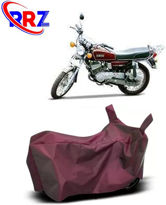 RRZ Waterproof Two Wheeler Cover for Yamaha(RX 100, Maroon)