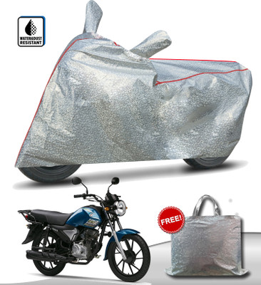 TEASN Waterproof Two Wheeler Cover for Yamaha(Crux, Silver)