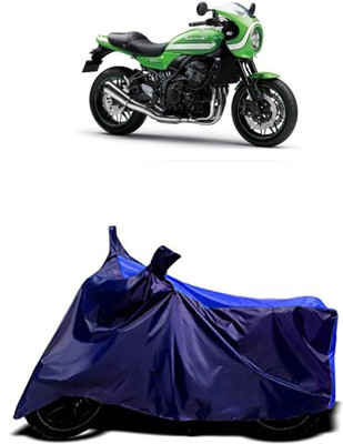 VESMEI Two Wheeler Cover for Kawasaki(Z900 RS Cafe Racer, Blue)