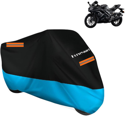 Horseyaart Waterproof Two Wheeler Cover for Yamaha(R15S BS6, Blue)