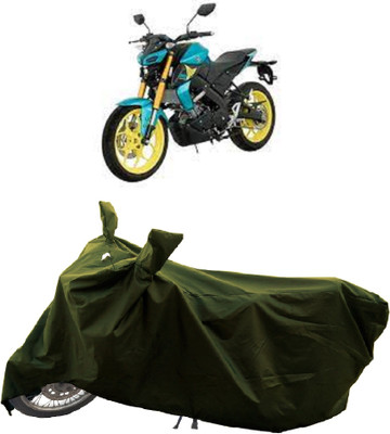 GROFATIK Two Wheeler Cover for Yamaha(MT 15 New, Green)