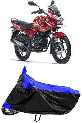 Mdstar Two Wheeler Cover for Bajaj(Discover 150 f, Blue)