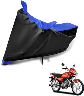 Euro Care Waterproof Two Wheeler Cover for Hero(CD deluxe, Blue)