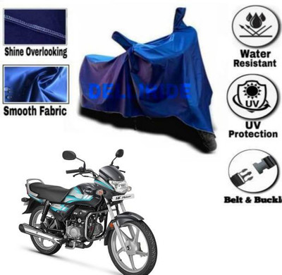 LIFE TO HUB Two Wheeler Cover for Hero(HF Dawn BS6, Blue)
