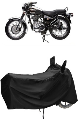 Autoprime Two Wheeler Cover for Royal Enfield(Electra 5S, Black)