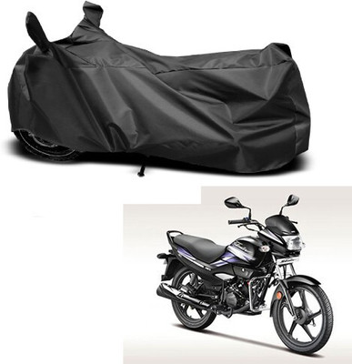 DeepShakshi AUTOMOTIVE Waterproof Two Wheeler Cover for Hero(Super Splendor, Black)