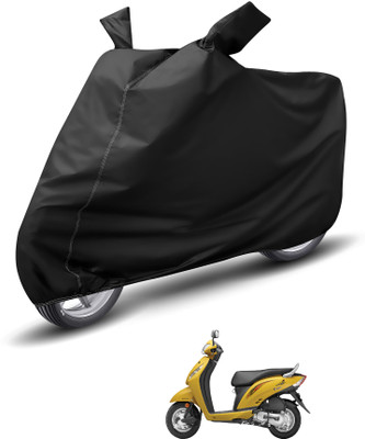 MOCKHE Waterproof Two Wheeler Cover for Honda(Activa i, Black)